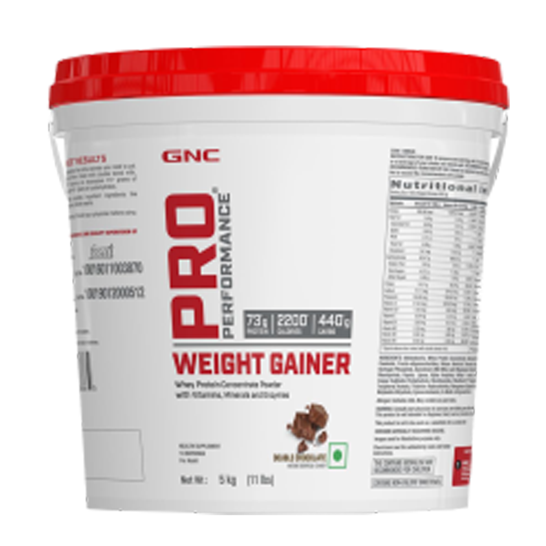 GNC Pro Performance Weight Gainer - Chocolate Flavour - 5KG