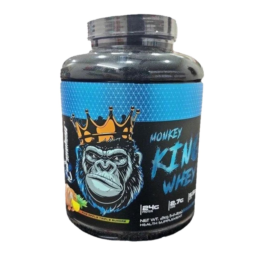 Chocolate Mt Nutrition Monkey King Whey, Chocolate Flavour 2Kg