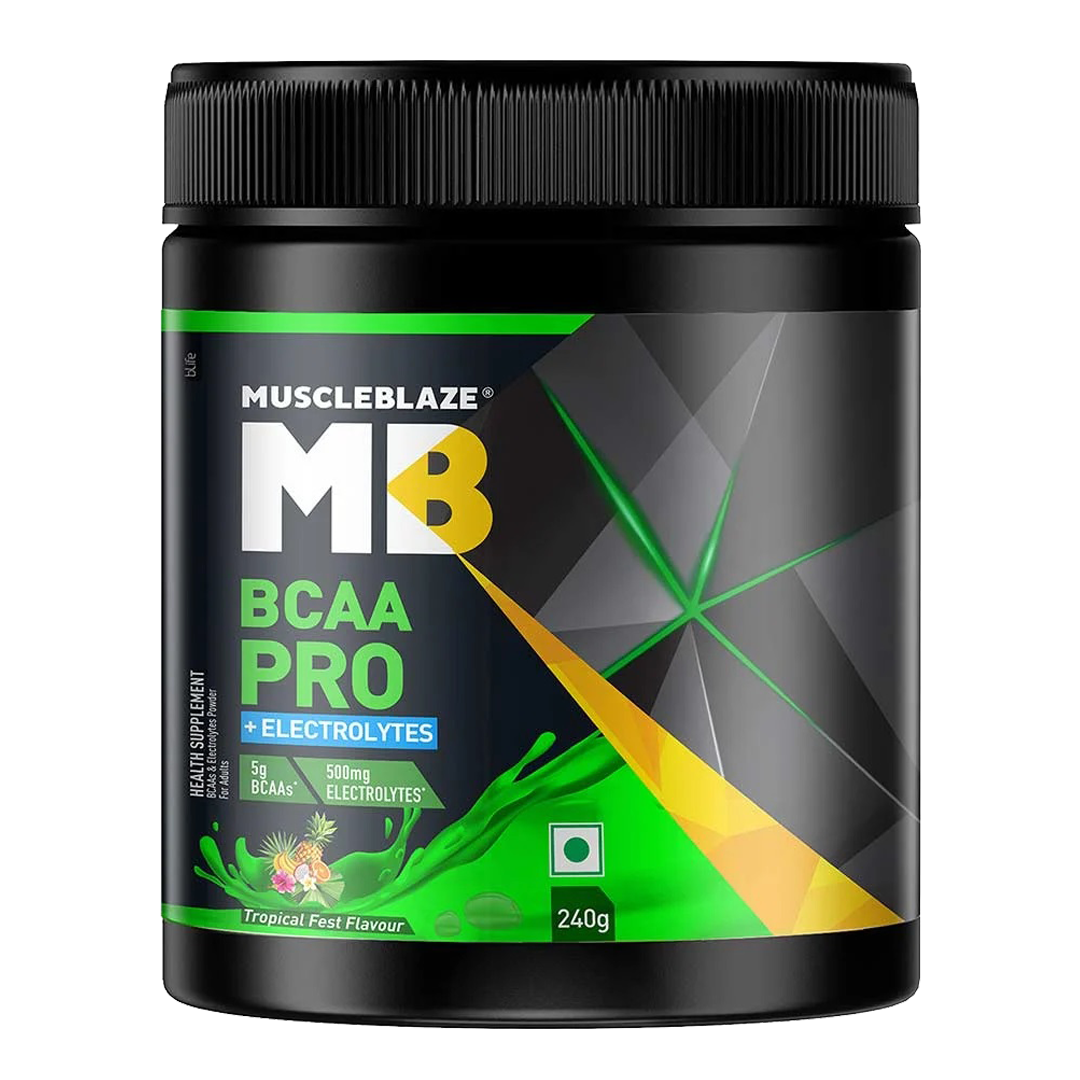 MuscleBlaze BCAA Pro Tropical Fest & Creatine