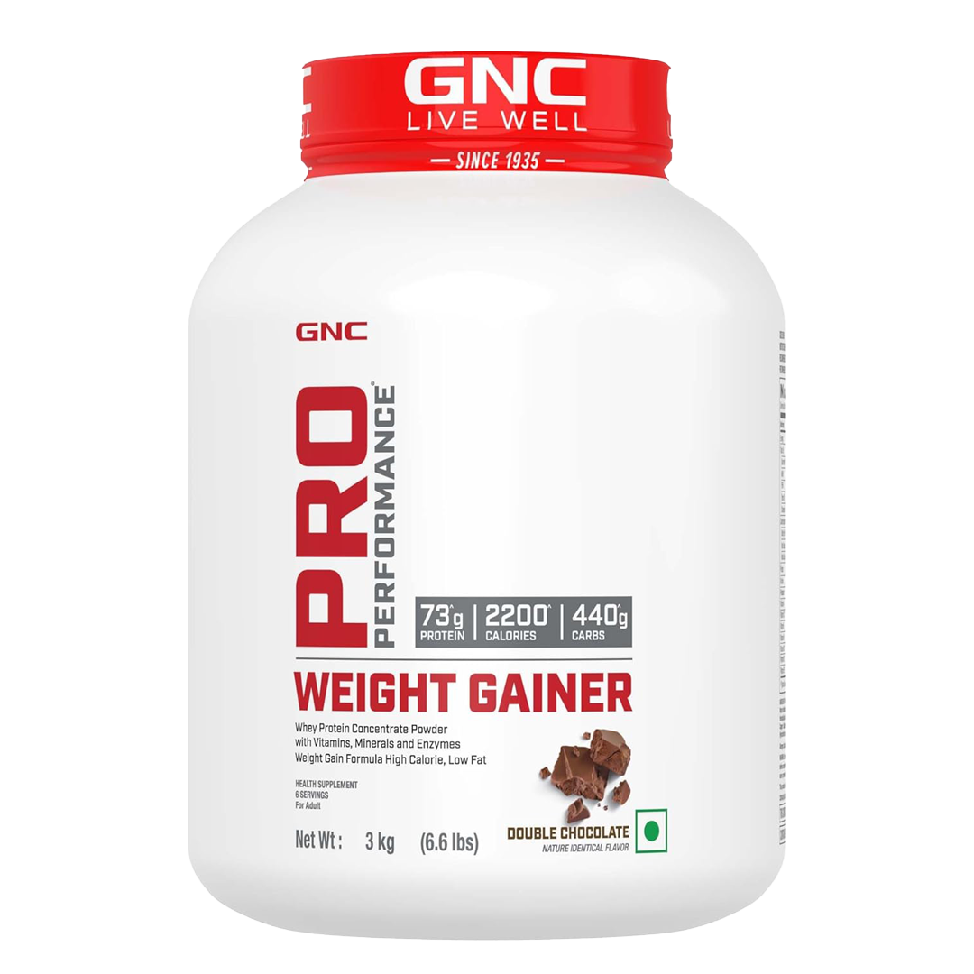 GNC Pro Performance Weight Gainer Double Chocolate 3KG